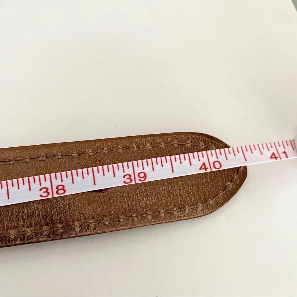 DISTRESSED Copper Leather Belt Size Small/Medium